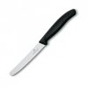 Nóż do obierania Victorinox 6.7833 - Ząbkowane ostrze, ergonomiczna rękojeść, do owoców i warzyw z miękką skórką - 11 cm
